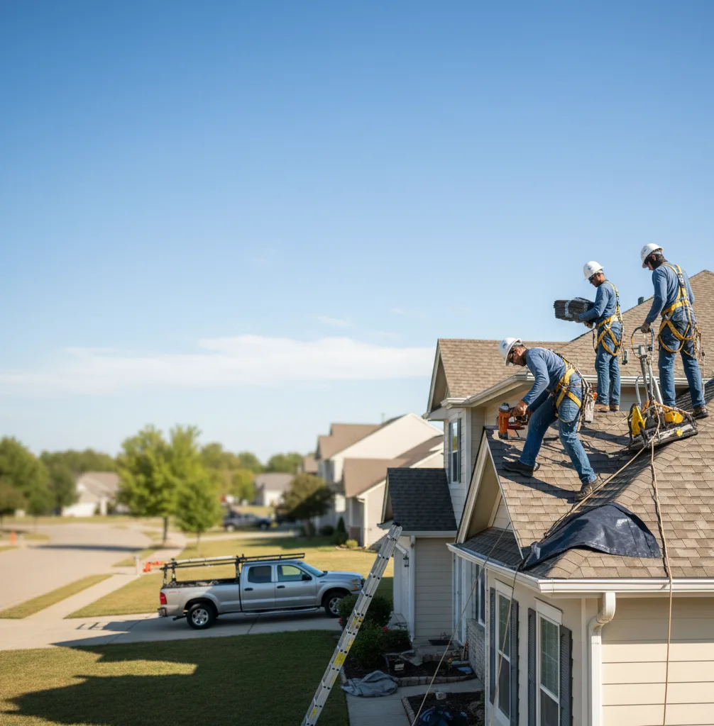 Roof Repair in Red Bud